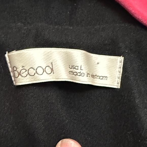 BE COOL Black Women's coat - Picture 3 of 5